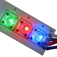 LEDパーツ　LEDエッジライト （マルチカラー） ATEL-RGBTG-12V 